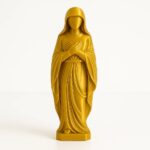 Estátua Nossa Senhora Dourada 3D em PLA - Imagem 3