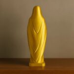 Estátua Nossa Senhora Dourada 3D em PLA - Imagem 4